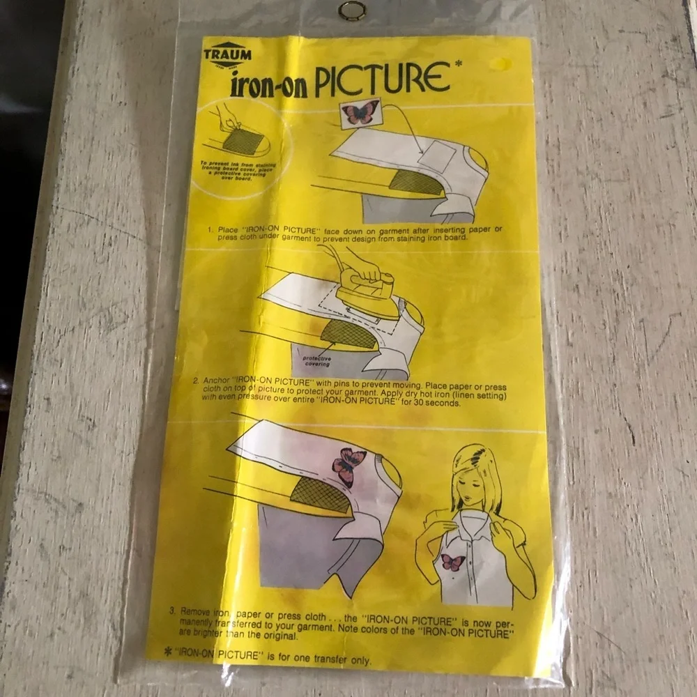Vintage Iron-On Picture